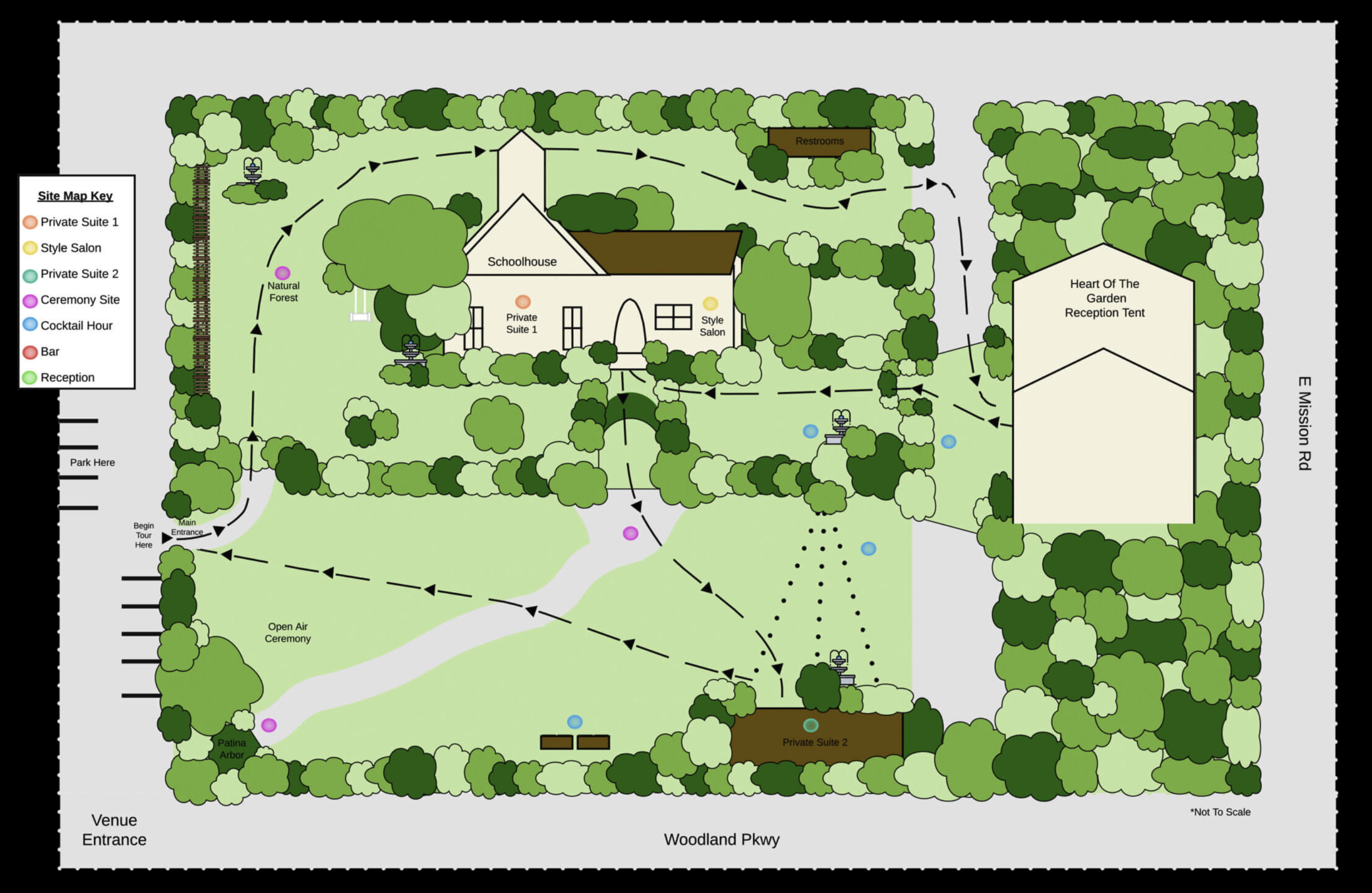 Green Gables Site Map